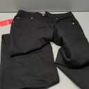 EMMIOL Women Baggy Jeans Mid-Low Waist Boyfriend Streetwear Vintage Jeans Wide Leg Denim Pants (Medium, Black)