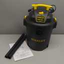 Stanley - SL18116P Wet/Dry Vacuum, 6 Gallon, 4 Horsepower Black