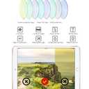 Blue Light Glasses for Woman Men, Anti Glare Eye Strain Computer Glasses (Black)