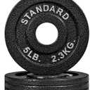 CAP Barbell 2-Inch Olympic Weight Plate 5 LB