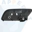 APPERFiT Interior Door Handle for Rear Driver Side 22855643 Compatible with 2007-2014 Chevy Chevrolet Silverado 1500 2500 3500 Avalanche Suburban Tahoe, GMC Sierra Yukon Truck Door Parts