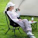 WildCall Ultralight Compact Camping Chair Quick Setup Frame Beach Chair with Anti-Sink Large Feet