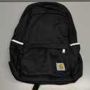 Carhartt 21L Classic Laptop Backpack, Water-Resistant Pack W/ 15" Laptop Sleeve and Organizational Compartments, PFAS Free, Black