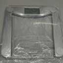 Vitafit Digital Bathroom Weight Scale for Body Weight, High Accuracy Assured by Weighing Professional Since 2001, Extra Large Blue Backlit LCD and Step-On, 400lb/182kg, Clear Glass