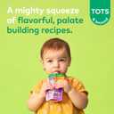 Plum Organics Super Smoothie Organic Toddler Food - Pear, Sweet Potato, Spinach, Blueberry, Bean, and Oat - 4 oz (Pack of 4) EXP: 05/11/26