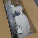 HOMLAND Raised Toilet Seat with Handles, Handicap Toilet Seat Risers for Seniors, Elevated Toilet Seat Fits Most Toilet, Gray