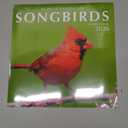 Songbirds Calendar 2026 - Hangable Wall Birds Calendar, Animal Calendar with Stunning Bird Photography, 12-Month Planner for Organizing and Planning, Ideal Gift for Birders, 12 x 12 Inches