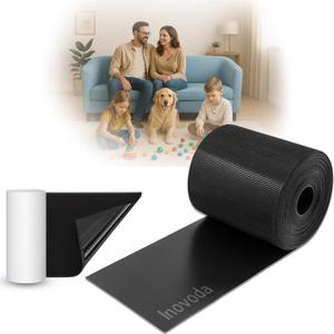 Under Couch Blocker for Pet Toys & Kid Toys (4.5-Inch x 32.80-Feet)  Under Bed & Furniture Gap Blocker to Keep Pet Toys and Small Items from Getting Stuck  Safe, Strong & Flexible Guard