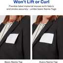 Avery Premium Wedding Guest Name Tags, Bride and Groom, No Lift No Curl, 80 Handwriteable Name Stickers