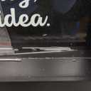 Chris's Stuff Cork Holder | Shadow Box Frame 11"x11" Cork Storage Display Organizer | Wall Mounted, Tabletop & Countertop Hanging Cork Holders Decor Shadowbox ( Black, A Day Without  )