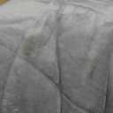 NANPIPER King Size Sherpa Blanket, Soft Fleece Throw for Bed, Reversible Thick Fuzzy Blanket for Winter (Light Grey, 90x108 inches)