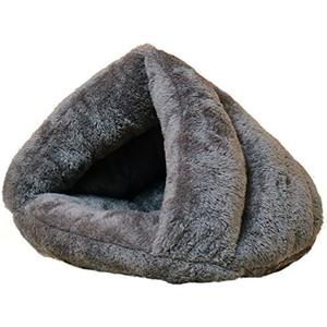 Beskie Pet Tent Cave Bed for Small Medium Puppies Kitty Dogs Cats Pets Sleeping Bag Thick Fleece Warm Soft Dog Cuddler Burrow House Hole Igloo Nest Cozy Bed for Cat Puppy