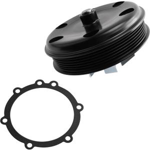 Engine Water Pump with Gasket & Pulley for Sierra 1500 2014-2018, Yukon 2015-2020 Yukon XL 2015-2020 & Camaro 2016-2020 Silverado 1500 2014-2018 Suburban 2015-2020 Tahoe 2015-2020, 4.3L 5.3L 6.0L 6.2L