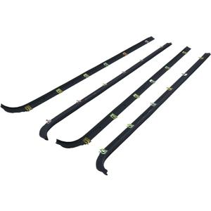 HOLDWELL Window Sweeps Felts Weatherstrip Seals Kit Set of 4 KF2020 E9TZ1021452A E9TZ1021453A Compatible with 1984-1988 Ford Bronco II 1983-1988 Ford Ranger