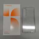 TORRAS Shockproof for Samsung Galaxy S26 Case, Not Yellowing 12FT Military-Grade Protection Thin & Soft Touch Transparent Case for Samsung S26 with 3 Colors DIY Buttons Anti-Slip, Diamond Clear