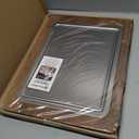 Pure Titanium Cutting Boards for Kitchen with Moso Bamboo  Knife Friendly, 3x Faster Thawing Tray, Microplastic-Free Double Sided Cutting Board (16") (15.7"L x 11.8"W)