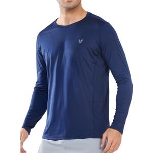 NORTHYARD Men's Sun Protection Shirts Long Sleeve UPF 50+ Rash Guard Swim Shirt Athletic Running UV Fishing Hiking SPF (L)