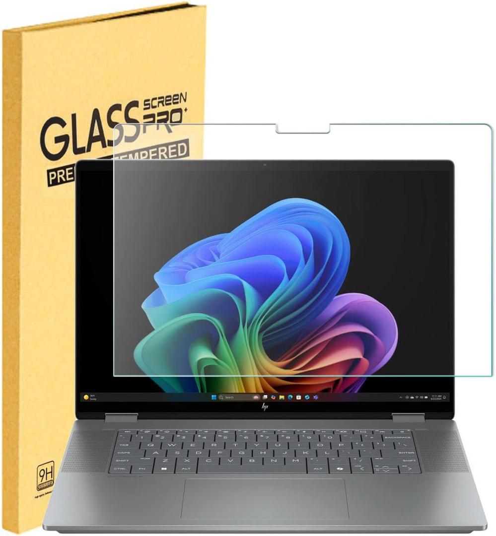 Tempered Glass Screen Protector for 2025 HP OmniBook 5/7(14-he/FR) 14 Inch & HP EliteBook 8 G1a/G1i & EliteBook 6 G1a/G1i/G1q & HP ProBook 4 G1q/G1i/G1a, HP ZBook 8 G1i/G1a 14" 9H Scratch Resistantr