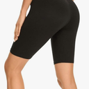 GROTEEN 2 Pack High Waisted 5''/8'' Biker Shorts for Women - Buttery Soft Black Workout Yoga Running Spandex Yoga Shorts