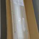 MAJARO Small Modern Console Table for Entryway, Tempered Glass with Metal Frame Sofa Table for Living Room, Hallway, Office (Single-Layer, Gold)