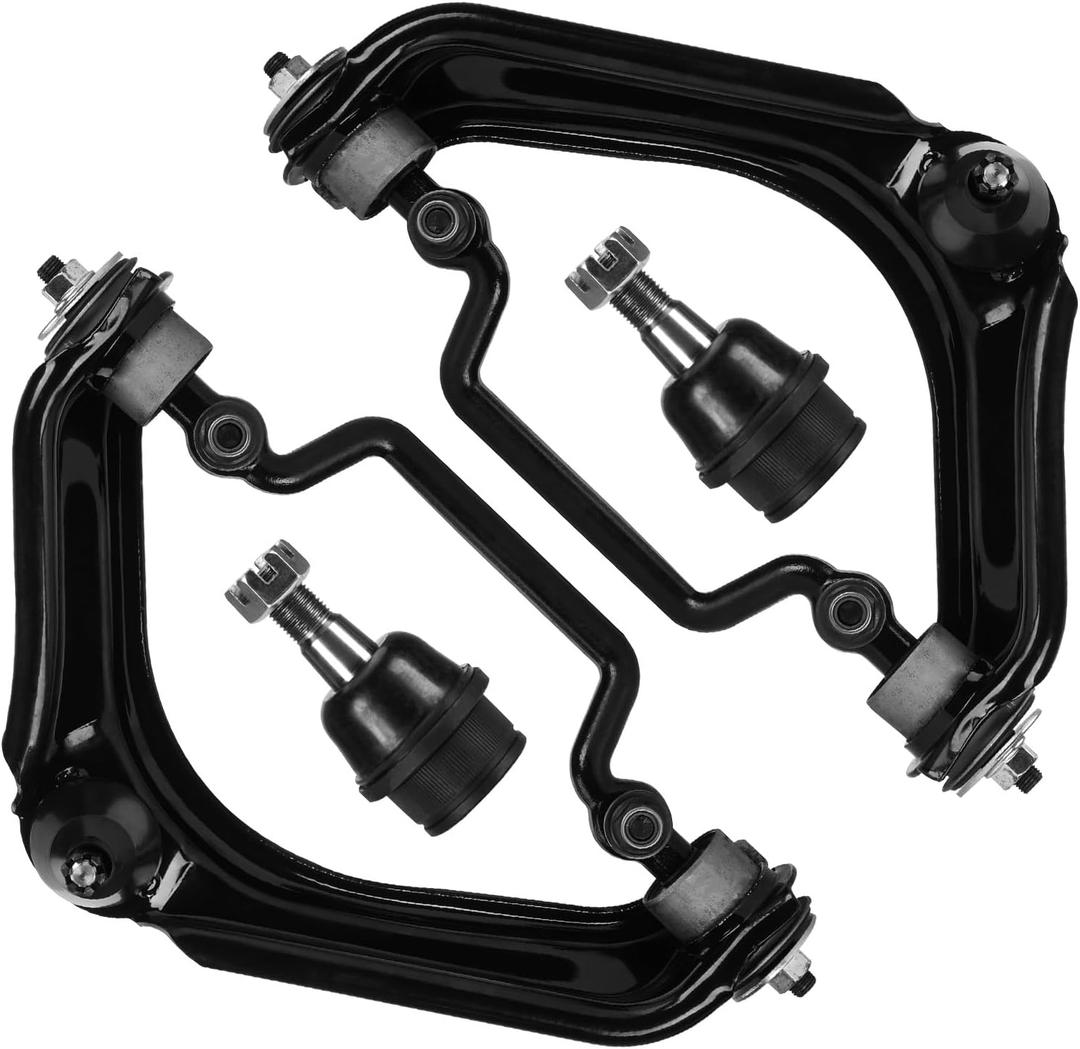 Front Suspension Upper Control Arms + Lower Ball Joint Kit for Ford Explorer & for Mercury Mountaineer 2002-2005, for Lincoln Aviator 2003-2005 K620224 K620225 K8695 (4Pcs)