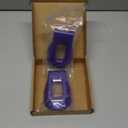 Voodonala for Jeep JL ABS Hood Latches Engine Buckle Bonnet Fastener Engine Cover Decor Trim Protction Cover for 2018-2026 Jeep Wrangler JL JLU Gladiator JT Exterior Accessories Purple 2pcs