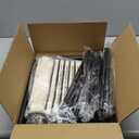 Kitsure Laundry Hamper with Lid - Spacious Double-Section Laundry Basket with Lid & Removable Inner Bags, Portable Clothes Hamper for Bedroom, Bathroom, Dorm, 120L, Black