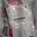 40 Inch Pink Number 5 Balloon for 5th Birthday Decoration Pastel Baby Pink Number Five Foil Balloon Tower Giant Large Digit Hot Pink White Helium Balloons Stack Stand for Girls Anniversary Party