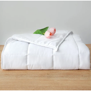 Weighted Blanket 20lbs Queen Size White 60"x80" Weighted Blankets for Adults Heavy Blanket are Comfortable and Cozy