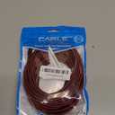 6.35 Male to Female 3.5 Headphones Adapter 20Ft,TRS 1/4 to 3.5mm Stereo Cord 6.35mm 1/4 Male to 3.5mm 1/8 Female for Amplifiers, Guitar Amp, Piano, Home Theater Devices, or Mixing Console (20Ft/6M)