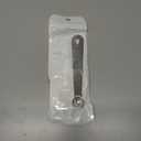 2 x 2PCS 1/8tsp(0.63ml) Single Measuring Spoon, Stainless Steel Embossed Measure Scoop Only, Individual Spoon for Cooking and Baking