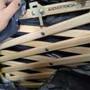 Evenflo Expansion Walk-Thru Room Divider Baby Gate (Natural Wood)