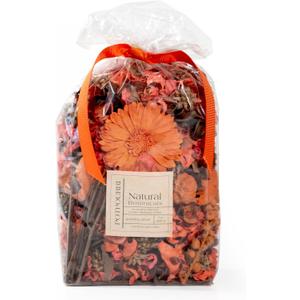 Fragrance Potpourri Bag Home Dcor | Floral Petals Vase & Bowl Filler Decoration (Orange)