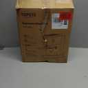 topzee Espresso Machine 20 Bar, Compact Coffee Maker with Milk Frother & Cold Brew Function, 52oz Removable Water Tank, Stainless Steel Cappuccino, Latte Maker, Silver