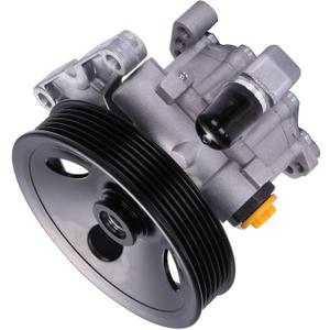 Power Steering Pump with Pulley Fit 2006-2012 for Mercedes-Benz R350 2008-2009 for S550 E350 E550 2007-2012 for GL450 Replacement 21-120 54662201 Power Assist Pump Assembly