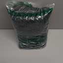 Smiry Luxury Chenille Toilet Rugs U-Shaped 20x20, Soft Absorbent Non-Slip Contour Bathroom Rugs for Toilet, Machine Washable Contoured Bath Mats, Green