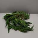 Jutom 2 PCS 9 ft Christmas Cedar Garland - Real Touch Cedar Needles Decorations Artificial Faux Holiday Greenery Garland for Seasonal Table, Mantel & Stair Decor