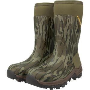 Muddy Outdoors DV8 13" Rubber Boots Rubber Mossy Oak Bottomland Men's 11 D