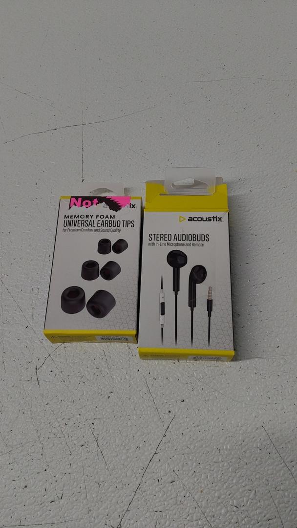 Acoustic Earbud Tips And Audiobuds