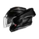 HJC F100 Carbon Solid Modular Motorcycle Helmet with HJ-45 Pinlock Visor, DOT Approved (Carbon, Large)