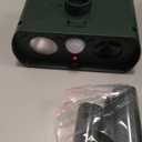 2PACK Solar Ultrasonic Animal Repellent Outdoor, Deer Repellent Devices Squirrel Cat Raccoon Rabbit Dog Deterrent, Keep Rodent Chipmunk Away Motion Detection with Flash Light for Yard Garden Lawn