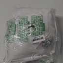 XTMYI White Curtains 90 Inches Long for Living Room 2 Panels Set Hook Tape Back Tab Linen Curtains for Bedroom,50x90 in Length