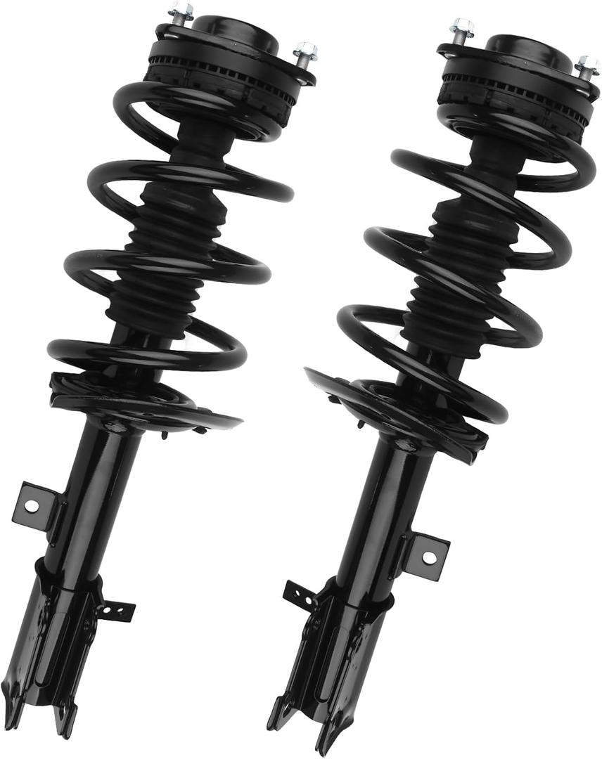 KUSATEC Front Pair Complete Struts Shock Absorber fit for 2009-2019 Dodge Journey, 172510 172509 Struts with Coil Spring Assemblies KUSATEC Front Pair Complete Struts Shock Absorber fit for 2009-2019 Dodge Journey, 172510 172509 Struts with Coil Spring Assemblies