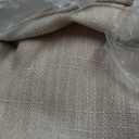MIULEE 4 Panels Pinch Pleated Linen Curtains 84 Inches Long Cream White, 40"W x 84"L