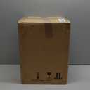 Amazon Basics Smudge Resistant Small Rectangular Trash Can With Soft-Close Foot Pedal, Brushed Stainless Steel, 12 Liter/3.1 Gallon, Satin Nickel Finish, 11.3"L x 9.9"W x 15.1"H