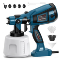 Paint Sprayer Tool 800W High Power Electric Spray Paint Gun Easy to Clean for Furniture Cabinets Fence Walls Door Garden Chairs Yellow