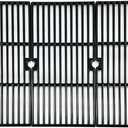 Direct store Parts DC121 16 7/8" Polished Porcelain Coated Cast Iron Grill Grates Replacement for Charbroil 463432215, 463436213, 463436214, 463436215, 463441312, 463441514, Thermos 461442114 Grills