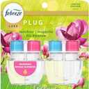 Febreze Plug In Air Freshener, Odor-Fighting Scented Oil Refill, Morning Spring Showers, 2 Refill