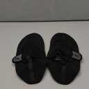 LeIsfIt Slippers for Women Men Soft House Slippers Wide Barefoot House Shoes Non-slip Slip on Slipper Shoes Comfy Adjustable for Home Bedroom Travel Yoga 40-41, Black