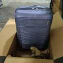 American Tourister Stratum 2.0 Expandable Hardside Luggage with Spinner Wheels, 28" SPINNER, Purple Haze, 28-Inch Checked-Large